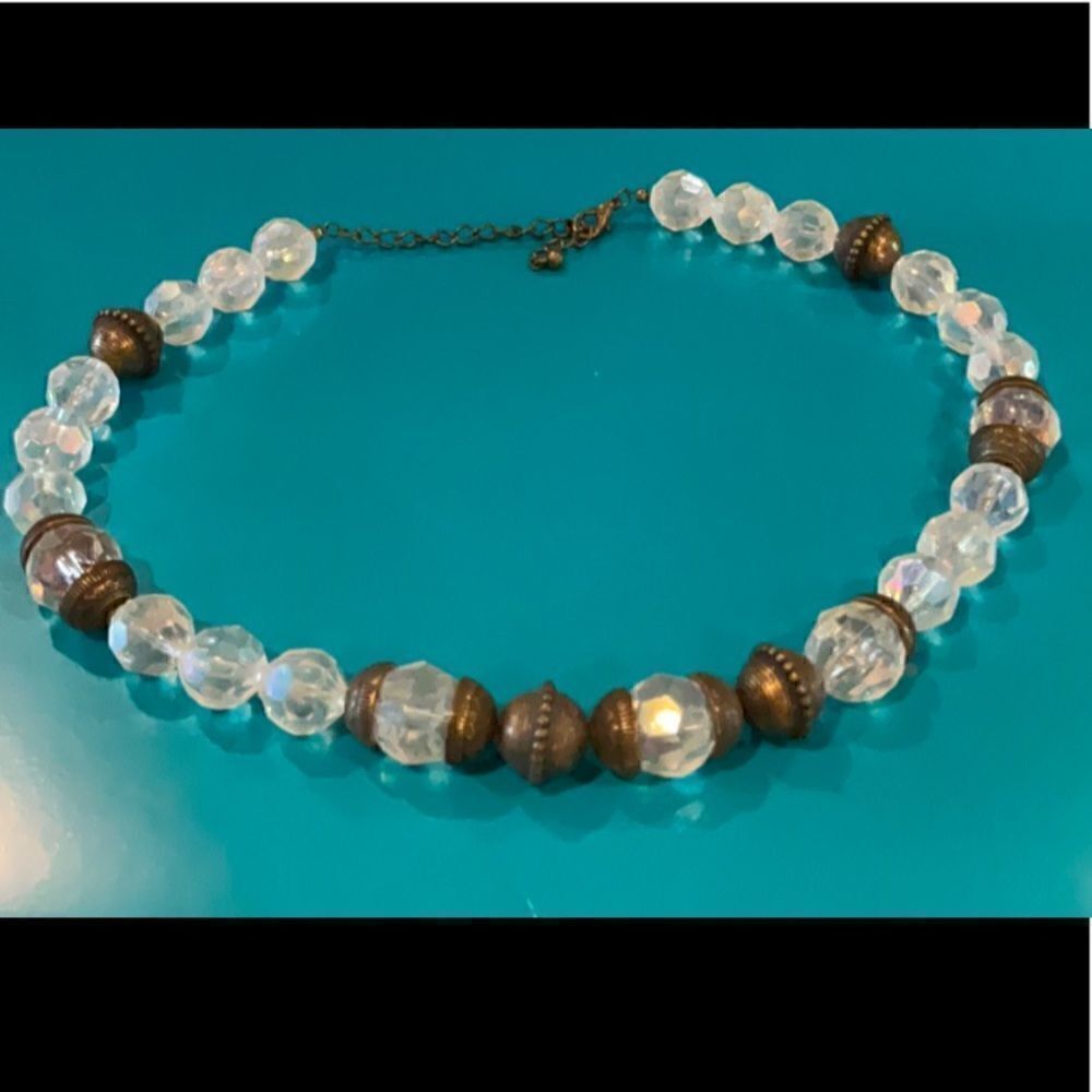 Vintageโbeadedย necklaceโโ